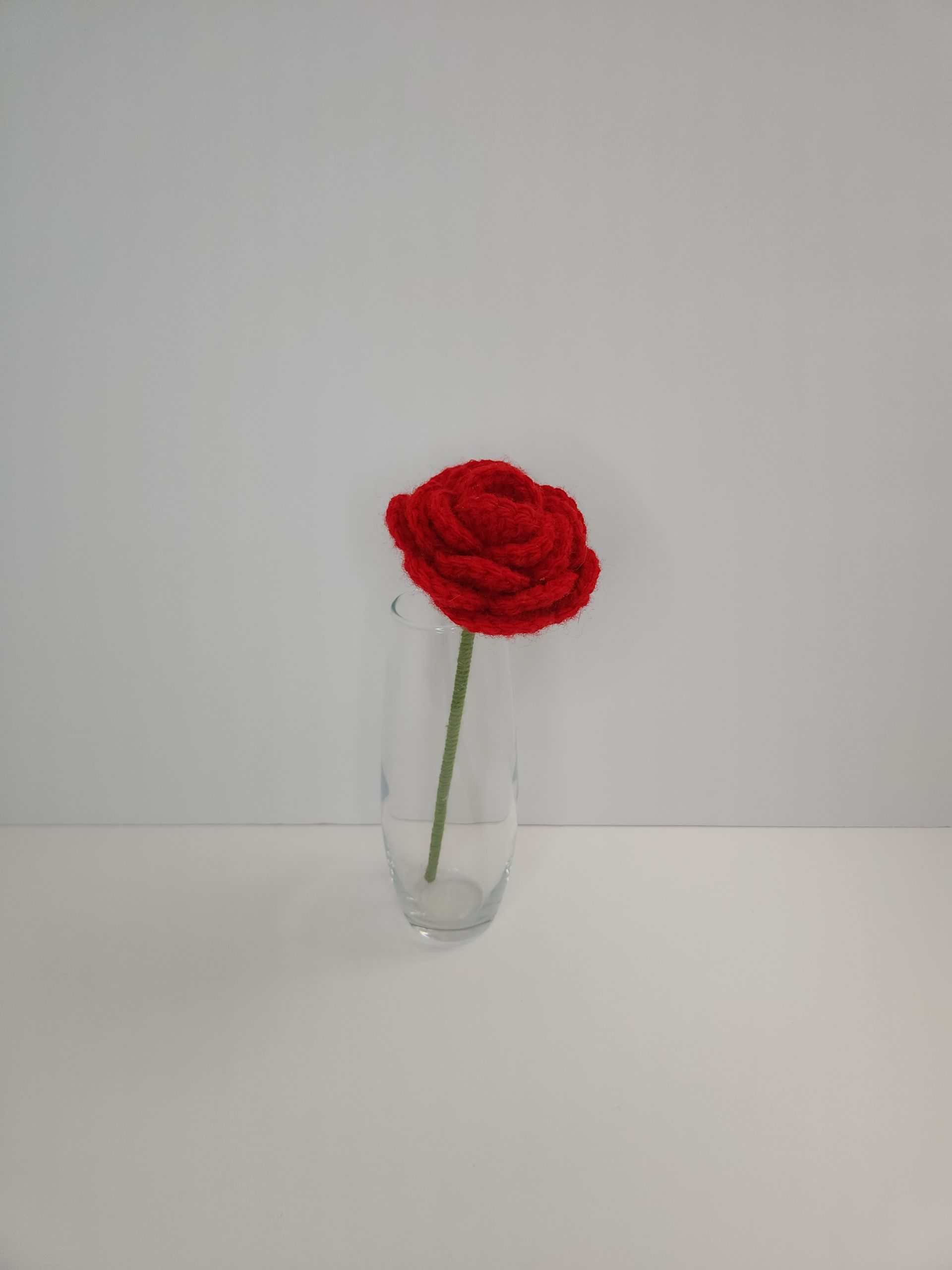 Crochet Flower (Red)
